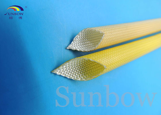 Chine SUNBOW RoHS 155C F Dielectric Insulation PU Fiberglass Sleeving for Motors fournisseur