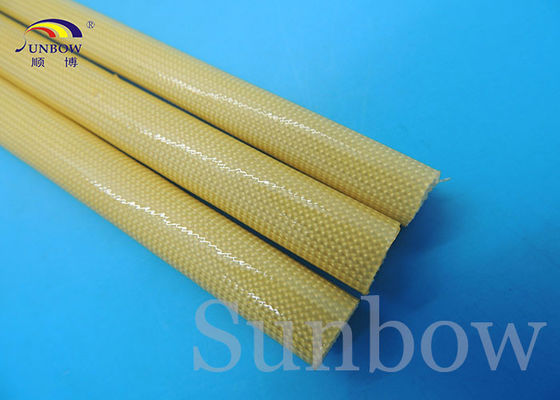 Chine heat resistance and good electrical performance ployurethane fiberglass(PU fiberglasssleeve） fournisseur