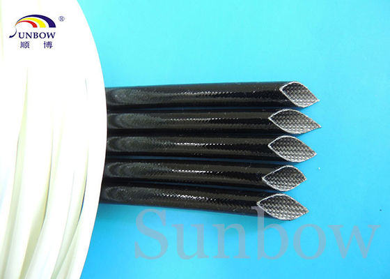 Chine Fibeglass colorés de résine de silicone de câblage gainant 10mm fournisseur