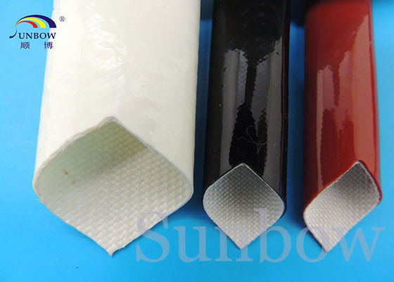 Chine Douille en caoutchouc de silicone/fibre de verre de silicone gainant 0.5mm ignifuges | 30.0mm fournisseur