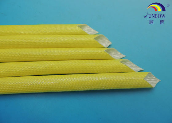 Chine Fibre de verre acrylique de classe jaune de la couleur F gainant pour le moteur à courant alternatif Électrique 0.5mm - 30.0mm 2.5KV fournisseur