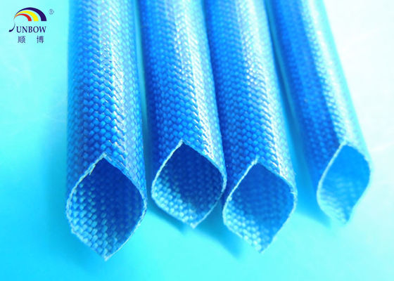 Chine La fibre de verre enduite acrylique flexible de haute performance gainant/a tressé la douille de fibre de verre fournisseur