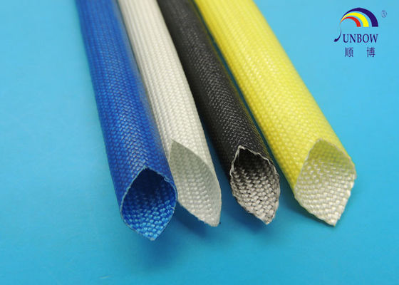 Chine La couleur multi a adapté l'isolation enduite de fibre de verre de résine acrylique gainant 1.5KV fournisseur