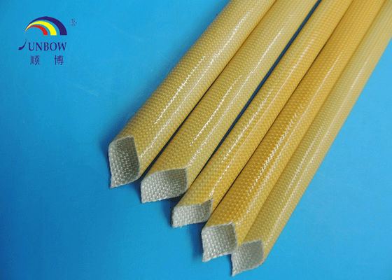 Chine Fiberglass sleeve coated with polyurethane resin and treated in high temperature fournisseur