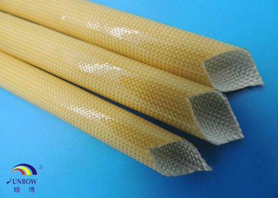 Chine Douille de haute qualité de fibre de verre d'unité centrale Varished de preuve d'huile pour l'isolation de fil fournisseur