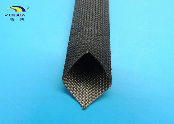 Chine 400 fibres de verre à hautes températures noires de ℃ ou blanches flexibles gainant pour des câbles fournisseur
