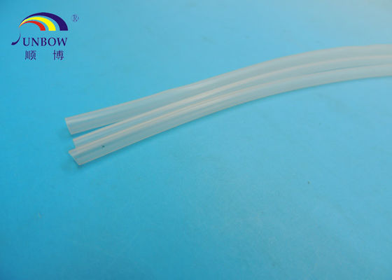 Chine Les tubes en caoutchouc de silicone/rétrécissement clairs ignifuges de la chaleur siffle pour la protection électrique fournisseur