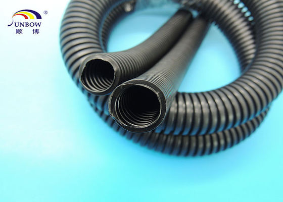 Chine Le type flexible de joint a ridé le tuyau/tubes en plastique/le noir ou le blanc onduleux SShape de tuyau fournisseur