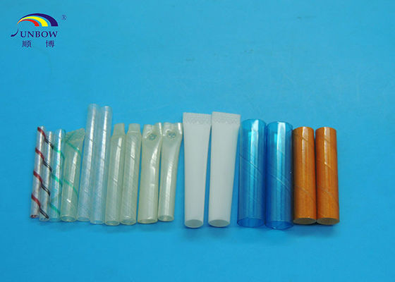 Chine chaud en douille/tuyau/tubes thermo-rétrécissables de film de polyester de vente pour le câble et l'appareil électrique fournisseur