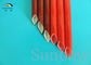 Haute température gainante de silicone de couleur rouge de fibre de verre résistante à la chaleur en caoutchouc fournisseur