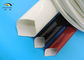 La douille de fil tressé de la fibre de verre 2.5KV/résine de silicone soumises à un traitement thermique colorées a enduit gainer de fibre de verre fournisseur