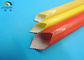 0.5-35mm Heat resistance and good electrical Polyurethane (PU) amber fiberglass sleeve for F grade machinery fournisseur