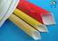 Polyurethane Fiberglass Sleeving/PU coated sleeves/ insulating tubes fournisseur