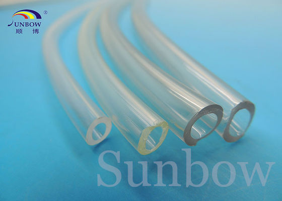 Chine tuyauterie claire en plastique molle de PVC de 300V 3mm fournisseur