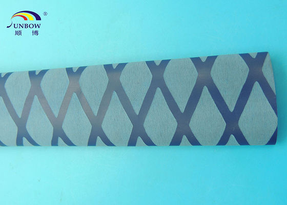 Chine Tube shrinable de la chaleur bordée de croix antidérapante résistante de polyoléfine d'abrasion avec le 1.8:1 de rapport pour la poignée de golf fournisseur