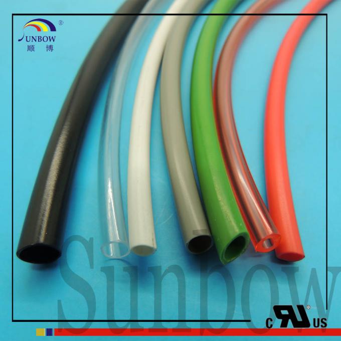 Douille claire électrique revêtue de PVC de tuyauterie en plastique flexible d'UL224 vw-1 pour le harnais de fil